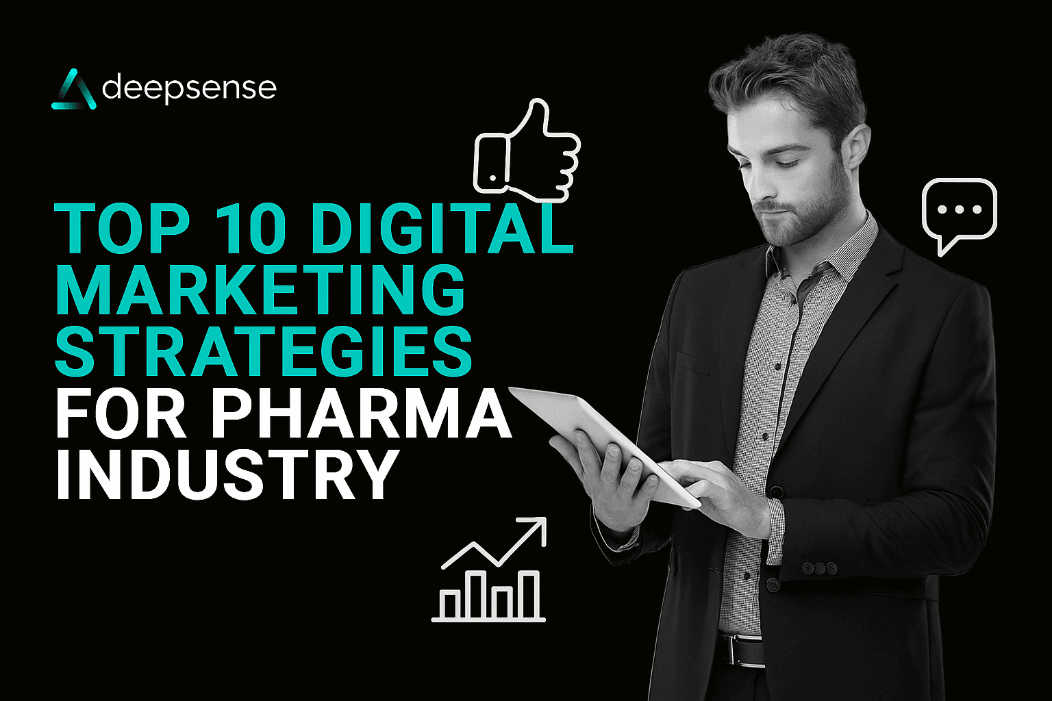 Pharmaceutical professional using digital tools to educate patients and stay compliant