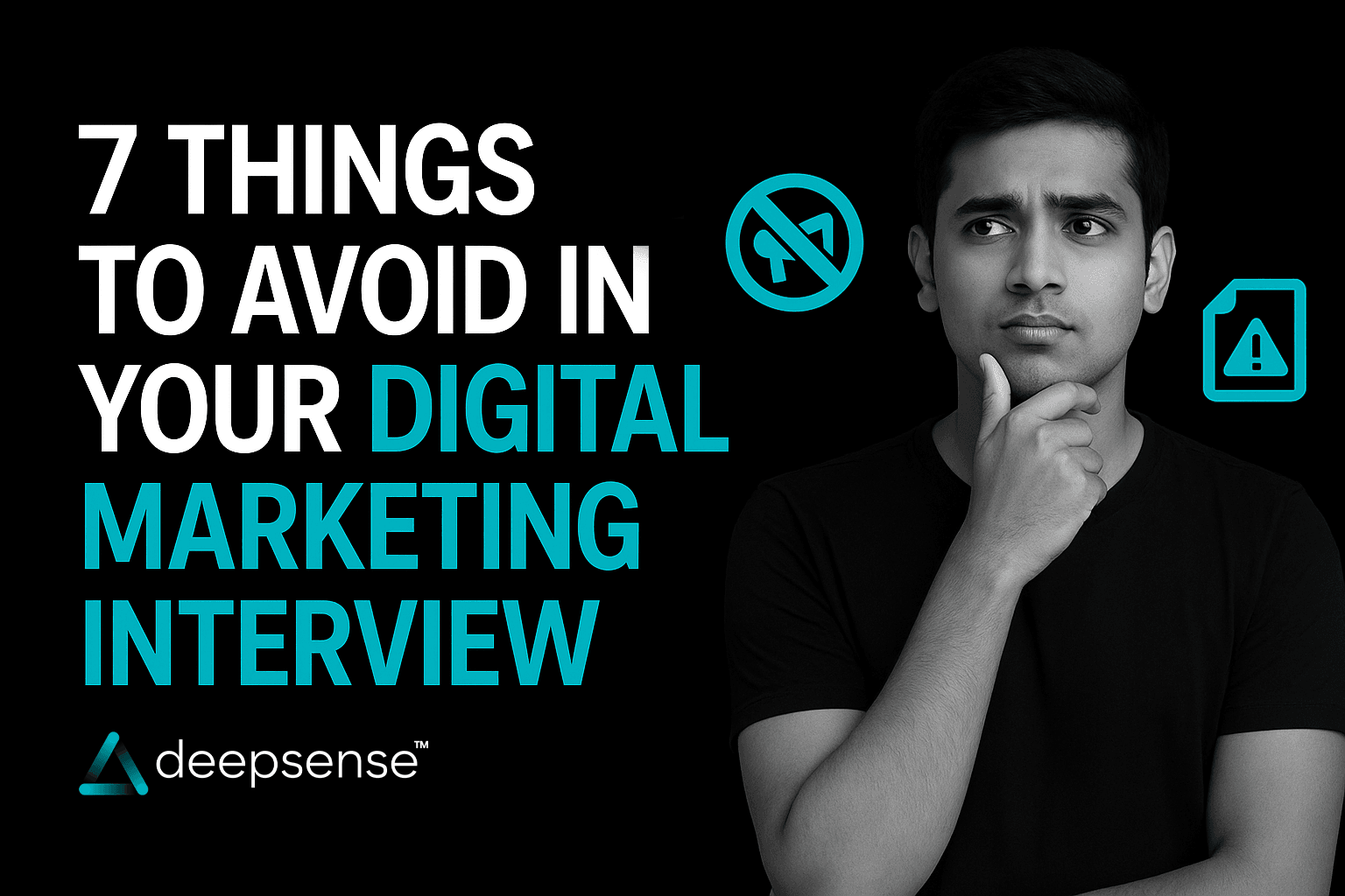7 Things to avoid in your digital marketing interview