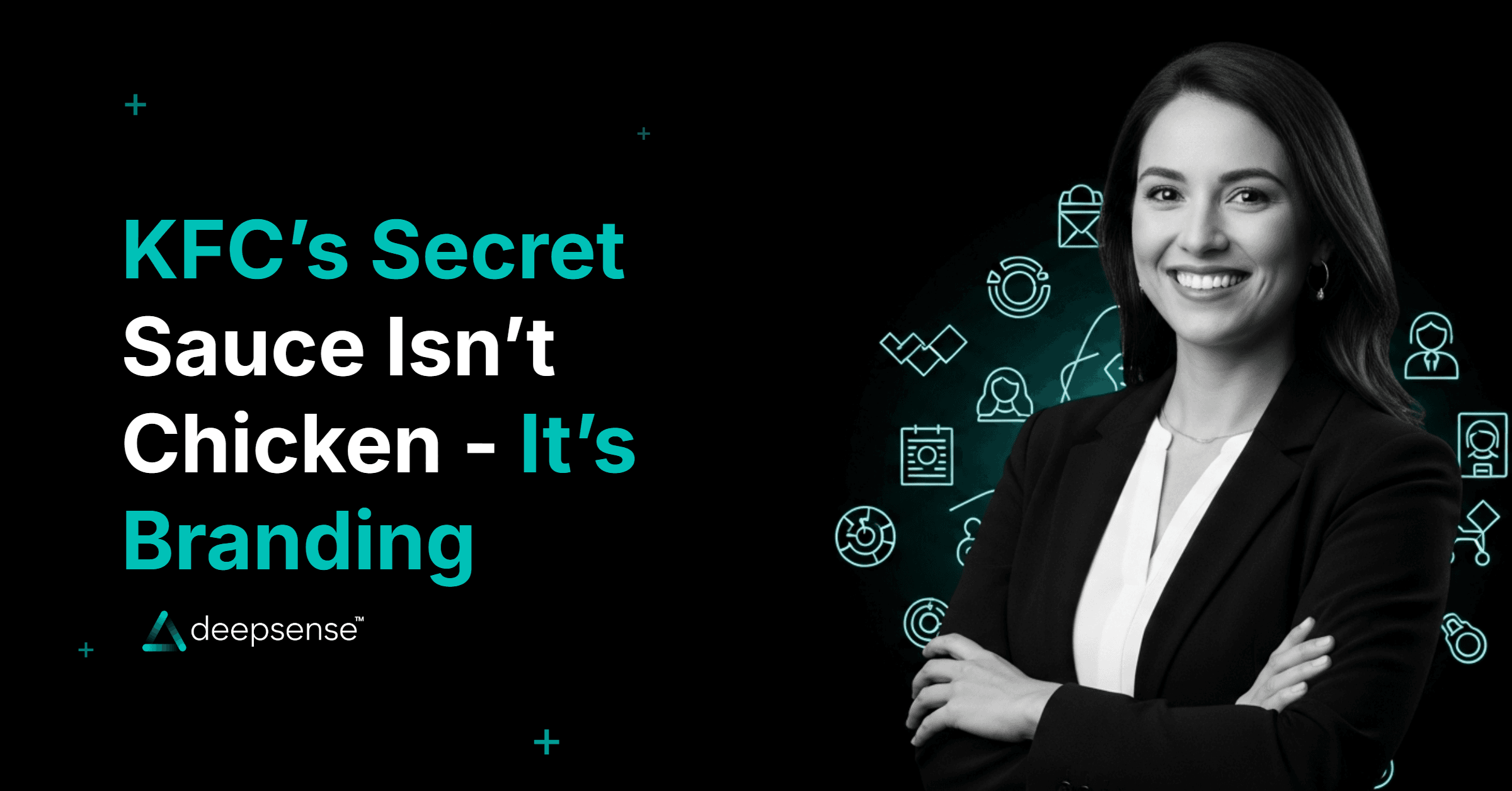 KFC branding concept showing iconic bucket, Colonel Sanders, and bold brand visuals