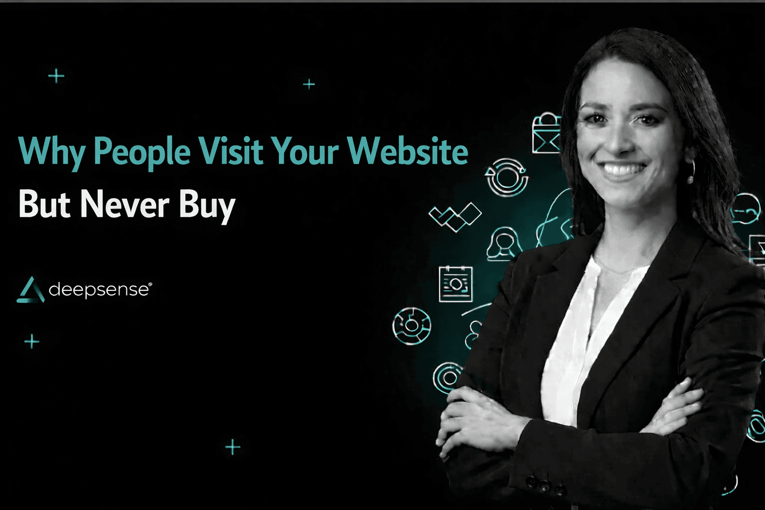 Website visitors leaving without converting to customers