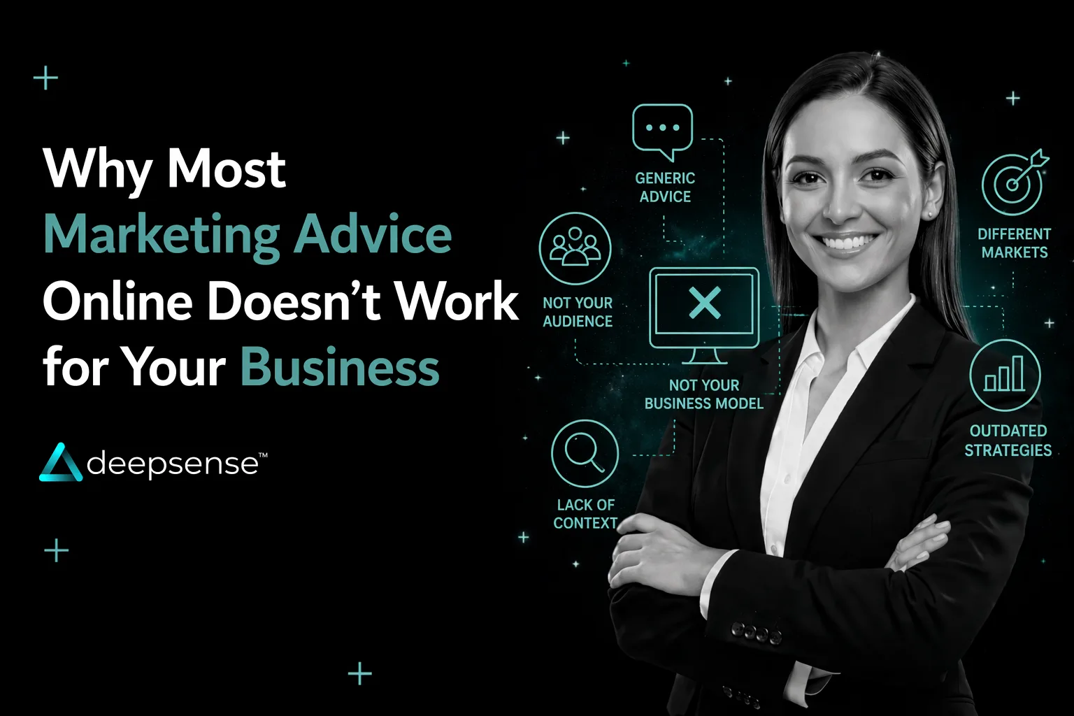 Generic marketing advice failing businesses due to lack of customized strategy