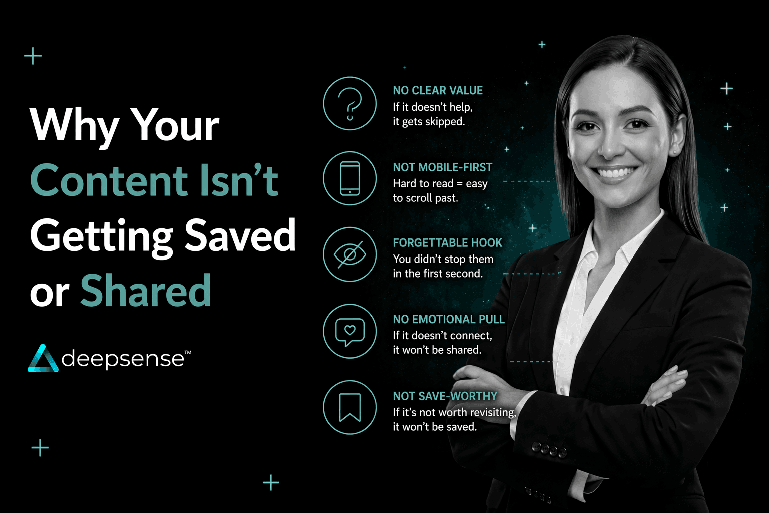 Why Your Content Isn’t Getting Saved or Shared (And How to Fix It)