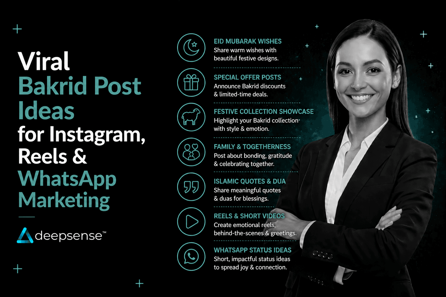 Creative Bakrid Instagram Reels and WhatsApp marketing ideas for festive brand engagement