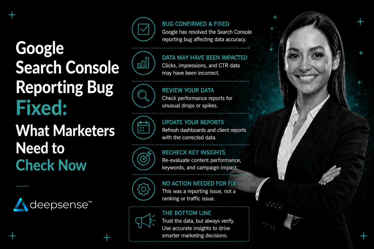 Google Search Console reporting bug fix affecting SEO traffic and analytics data review