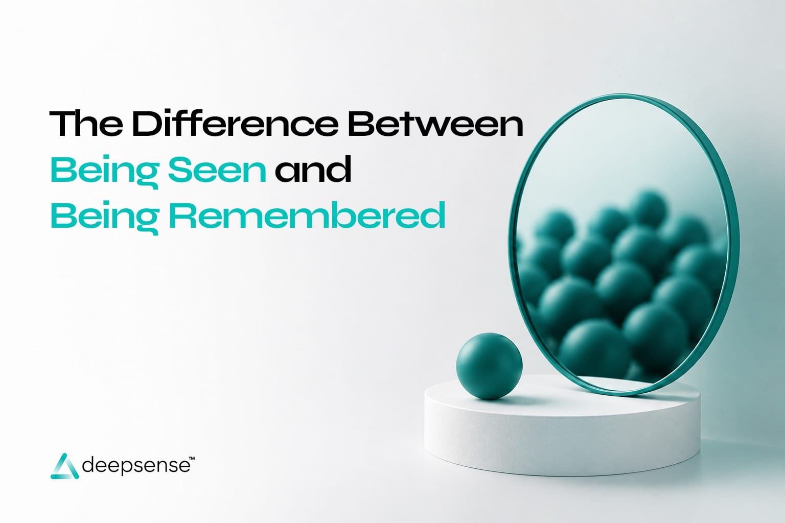 The Difference Between Being Seen and Being Remembered